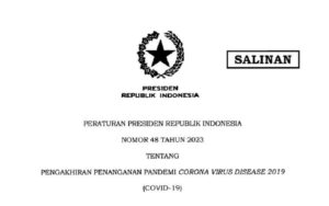 Berakhirnya penanganan COVID-19