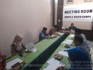 Sinergitas Komite dengan SMPN 2 Rogojampi