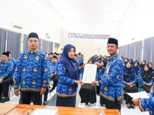 P3K di Banyuwangi Bahagia dan Bersemangat Menerima Surat Keputusan