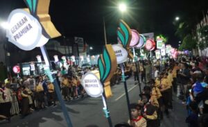 Pawai Lampion Pramuka Banyuwangi, Sukses Pikat Ribuan Warga