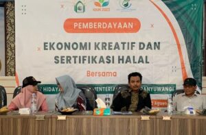 KKN IAI Ibrahimy Genteng, Memgadakan Sertifikasi Halal dan Ekonomi Kratif
