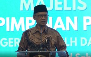 Ketua Umum Pimpinan Pusat (PP) Muhammadiyah Haedar Nashir