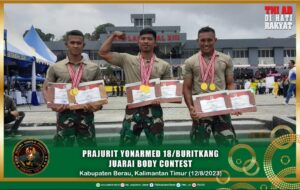 Kompetisi Body Contest Lantamal XIII Tarakan