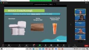 webinar Pengolahan Sampah Plastik Berbasis Sedekah