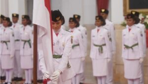 Presiden Joko Widodo Umumkan Nama-Nama Paskibraka Nasional 2023