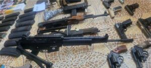 Temuan Senjata Api di Rumah Kontrakan