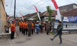 Warga Labanasem Gelar Upacara HUT RI ke - 78