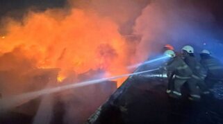 Kebakaran Pasar Sadang Serang