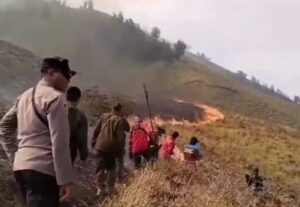 Balai Besar Taman Nasional Bromo Tengger Semeru Tutup Aktivitas Wisata Akibat Kebakaran