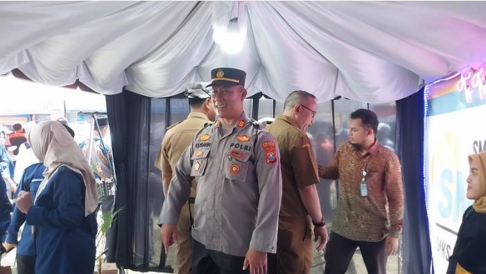 Booth Photo 360 derajat, salah satu karya yang ditampilkan dalam pameran ini