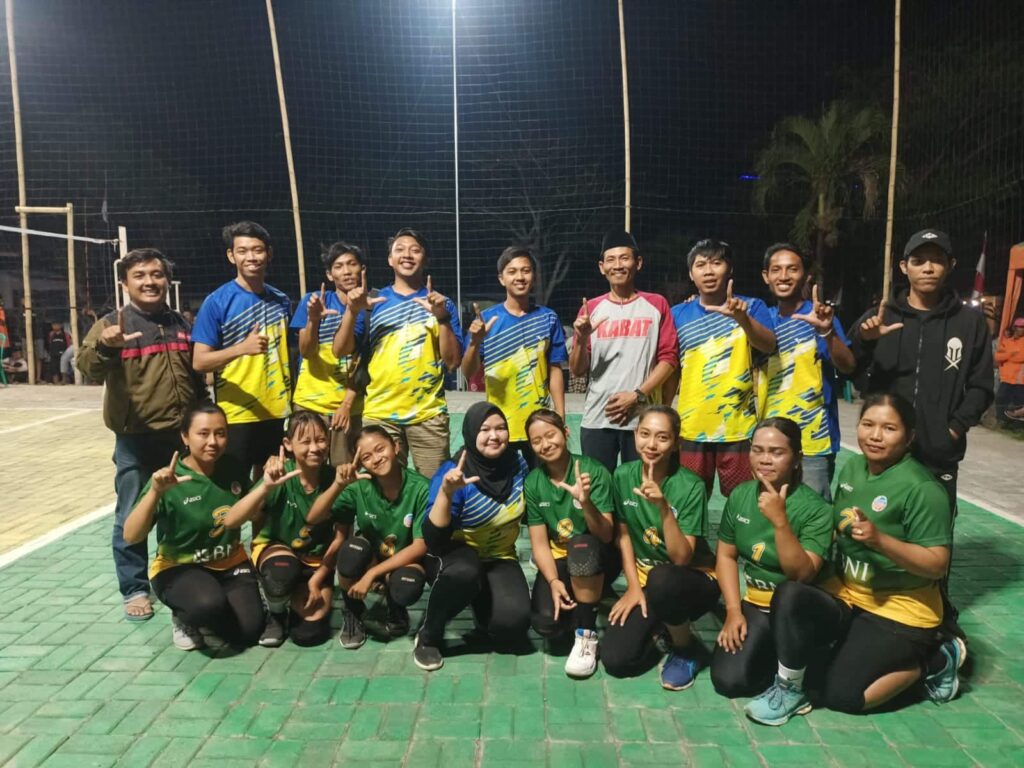 Tim bola Voli desa Labanasem