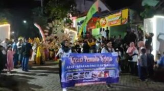 Peringatan Maulid Nabi Muhamad SAW, Desa Tambong Menggelar Kirab Maulid