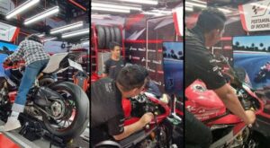 Warga Yogyakarta Merasakan Sensasi Menjadi Pembalap MotoGP dalam Roadshow Pertamina Grand Prix 2023