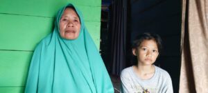Ibu Korban Penembakan Ibu Korban Almarhum Maun, Wa Ode Nursia. (Foto/Jen Andri)