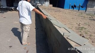 Proyek Pemeliharaan RTH Rogojampi Rusak Parah