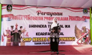 SMP Negeri 5 Banyuwangi Memukau dengan Gelar Perayaan Karya P5