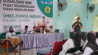 SMKS Zainul Hasan Jember Gelar Sosialisasi SMK Pusat Keunggulan di Jember