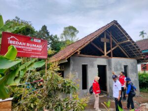 Palang Merah Indonesia Banyuwangi, Adakan Bedah Rumah tahun 2023, Menyasar Desa Yang Terdampak Bencana di Banyuwangi