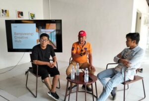 Pengurus P3S mengunjungi pengelola Coffe Shop di Gedung Terminal Terpadu Pariwisata