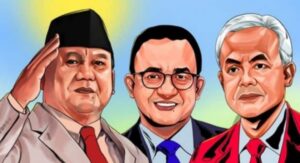 Survei Poltracking Prabowo-Gibran Unggul Telak Atas Anies-Cak Imin