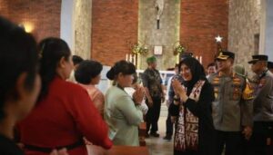Bupati Banyuwangi Tinjau Pengamanan Misa Natal