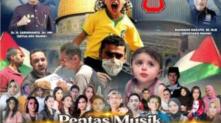 DPC PAMMI Banyuwangi Peringati Hari Jadi Ke-8, Dengan Menggelar Pentas Musik  Peduli Palestina di Banyuwangi