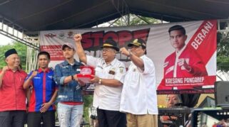 Ketum PSI Kaesang Pangarep menghadiri Deklarasi Gerakan Nasional Stop Pungli