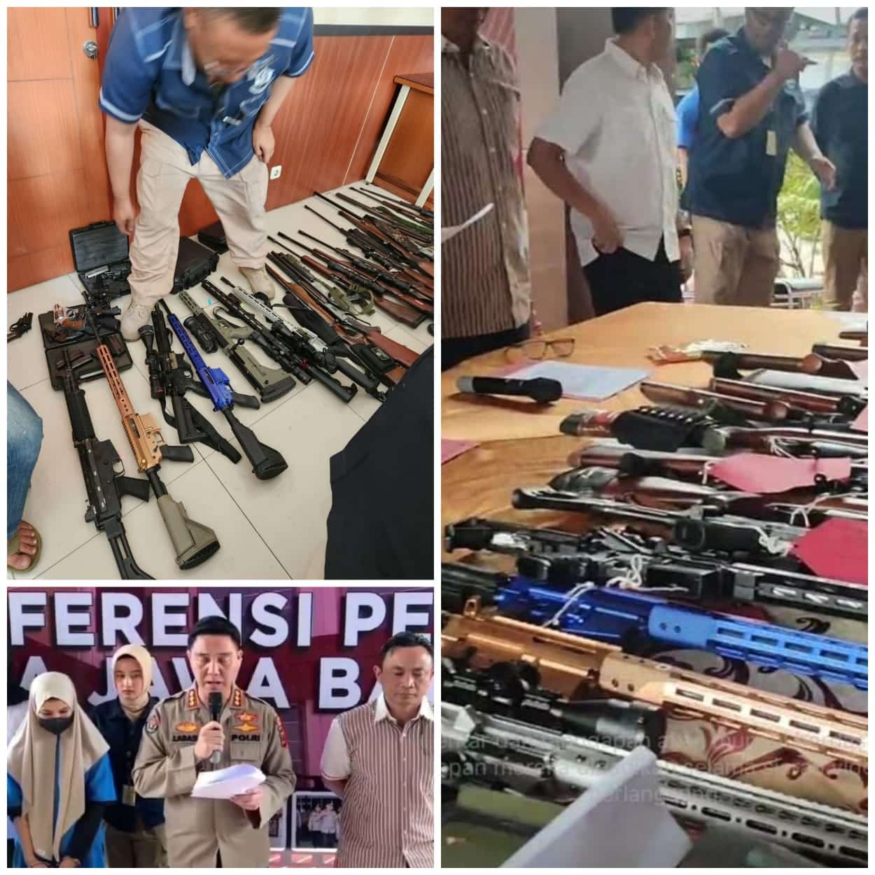 Membongkar Jaringan Peredaran Senjata: Tersangka Pemilik Senjata Api Ditangkap di Bandung