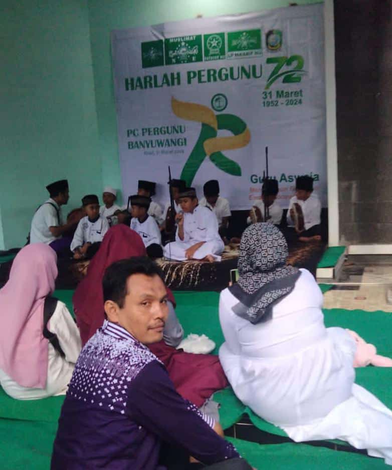Pergunu Banyuwangi Bagi Takjil di Acara Harlah Pergunu 72