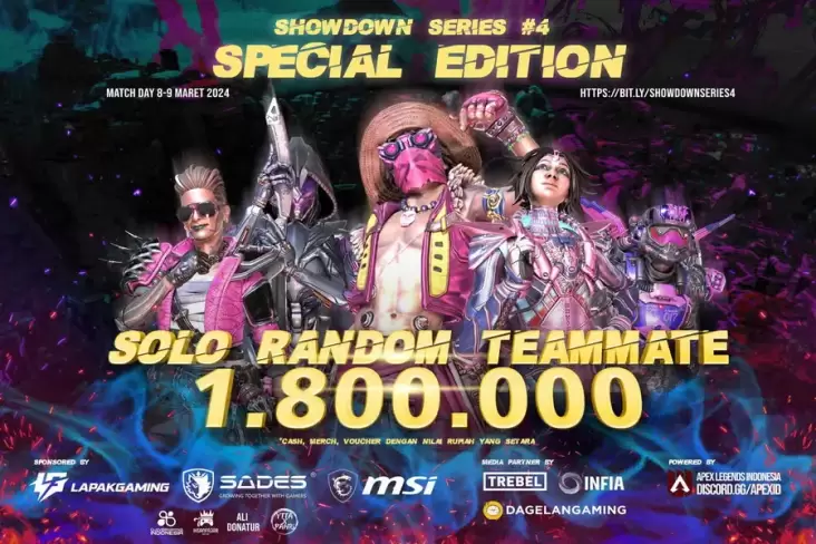 Begini Keseruan di Kompetisi Apex Showdown Series #4 Special Edition: Sampai 10 Game! Hal ini Dia Keseruan Apex Showdown Series #4 Special Edition: Sampai 10 Game!
