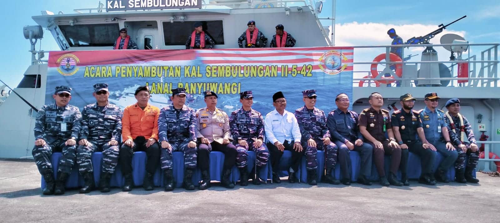 Peresmian Kal Sembulung II - 54 LANAL Banyuwangi: Langkah Strategis TNI AL dalam Memperkuat Keamanan Laut Peresmian Kal Sembulung II - 54 LANAL Banyuwangi: Langkah Strategis TNI AL dalam Memperkuat Keamanan Laut