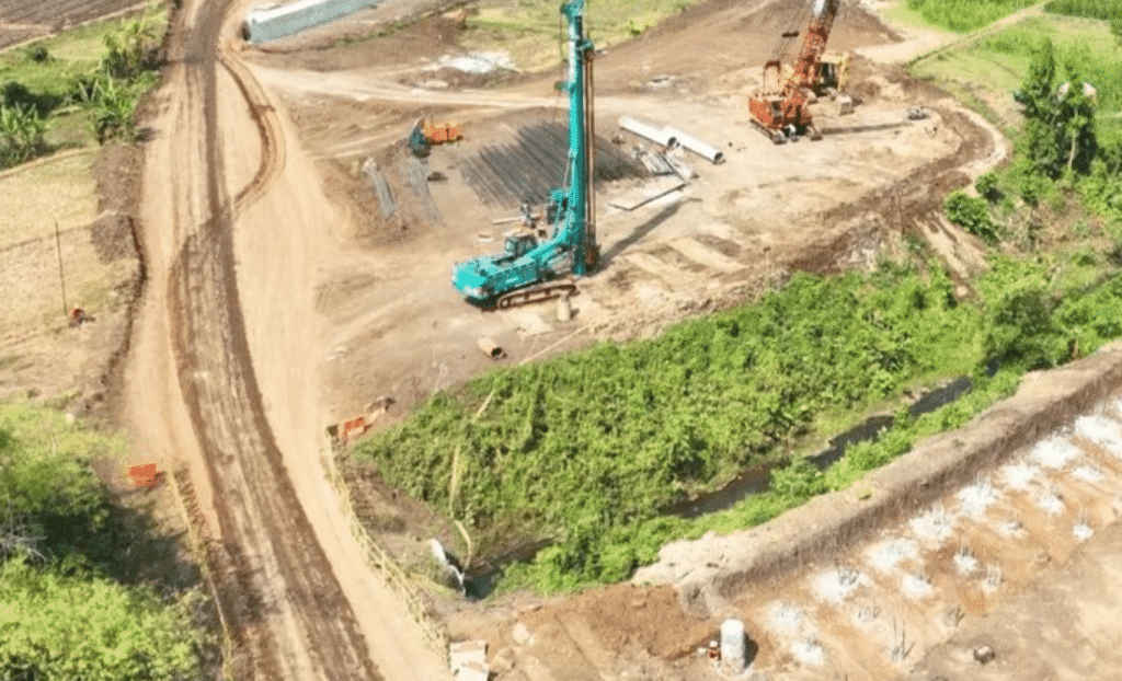 Konstruksi Jalan Tol Probolinggo-Banyuwangi Tahap I Probolinggo-Besuki.(Dok. BPJT)