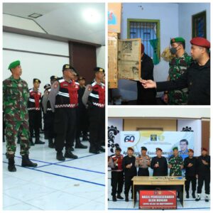 Lapas, TNI dan Kepolisian Banyuwangi Gelar Apel Siaga dan Penggeledahan Kamar Hunian di Banyuwangi