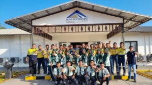 Mining Tour siswa SMK MODELS di Pertambangan PT Bumi Suksesindo