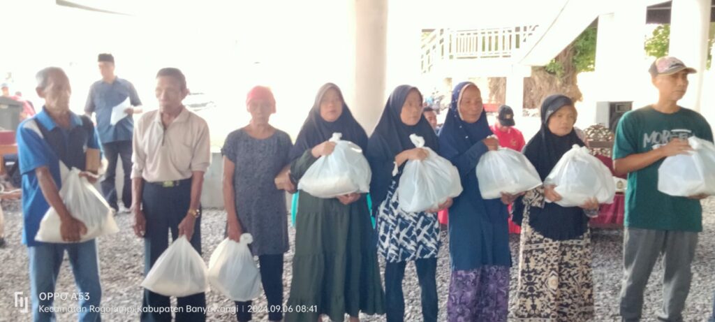 Aksi Sosial FRB, FOSDA Dan KDS Gelar Santunan dan Pemeriksaan Kesehatan Gratis Bagi Warga Rogojampi