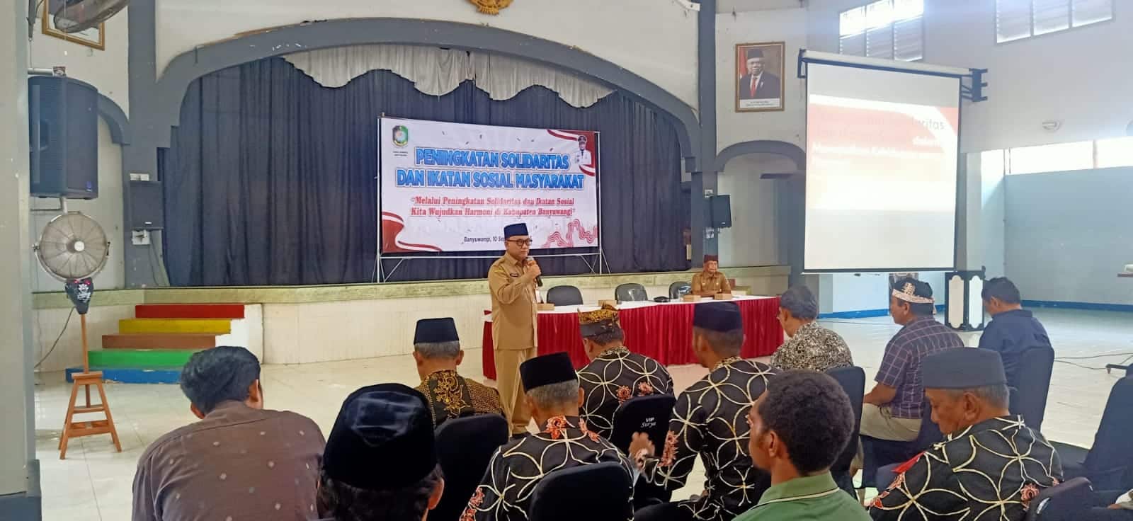 Bangkesbanpol Banyuwangi Gelar Kegiatan Peningkatan Solidaritas dan Kerukunan Antarwarga