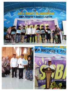 SMP Negeri 1 Singojuruh Gelar Kelulusan Program Sekolah Orangtua Hebat (SOBAT) 2024 di Banyuwangi