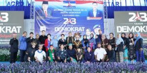 Perayaan HUT ke-23 Partai Demokrat Banyuwangi
