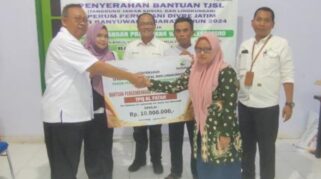 Perhutani KPH Banyuwangi Barat Salurkan Bantuan Rp 30 Juta untuk Perbaikan Tiga TPQ di Banyuwangi