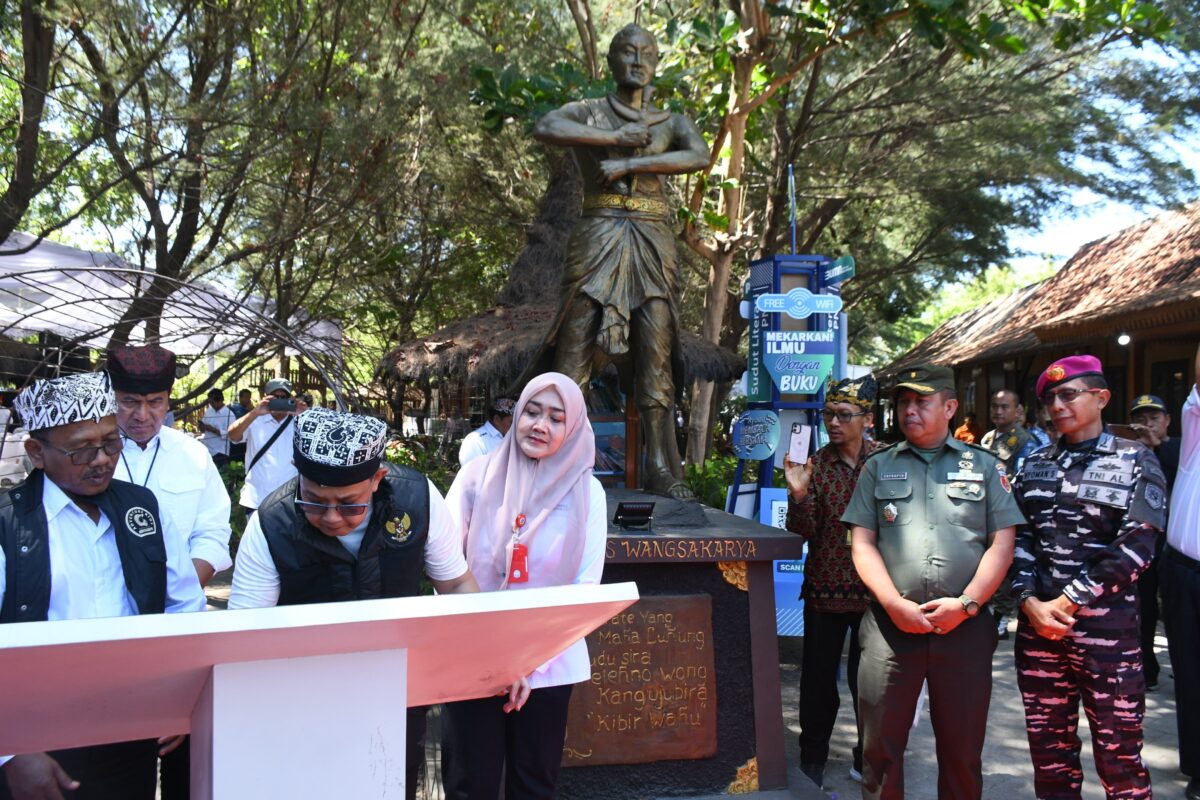 Peresmian Monumen Mas Bagus Wangsakarya