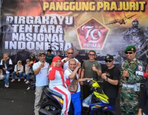 Kegiatan Jalan Sehat & Panggung Prajurit di HUT TNI ke-79 Kabupaten Banyuwangi