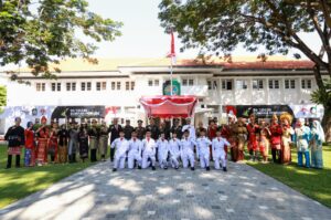 Upacara peringatan Hari Sumpah Pemuda ke-96 di Banyuwangi