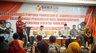 Bawaslu Banyuwangi mengajak mahasiswa untuk berperan aktif dalam pengawasan Pilkada 2024.