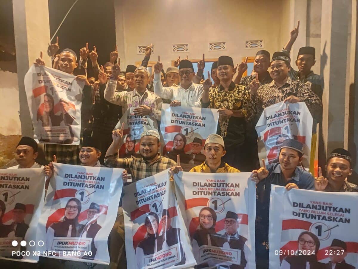 Al Adab Muda dukung Ipuk-Mujiono di Pilkada Banyuwangi.