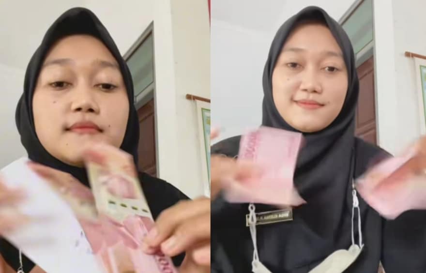 Wiga Kurnia, Guru Honorer Swasta Bergaji hanya 200 ribu