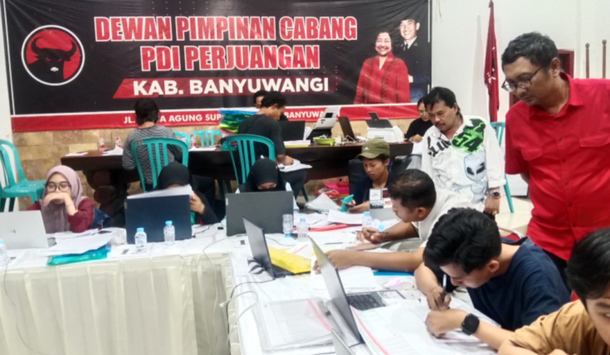 Data Terbaru Hasil Real Count DPC PDIP Banyuwangi di Pilkada 2024