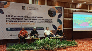 Rapat koordinasi pembangunan Pansela di Banyuwangi.