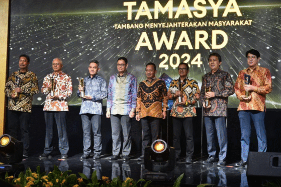 Pemenang Tamasya Award 2024 yang diselenggarakan oleh Ditjen Minerba, Kementerian ESDM.
