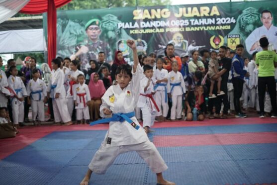 Penutupan Kejurkab Forki Dandim Cup Banyuwangi