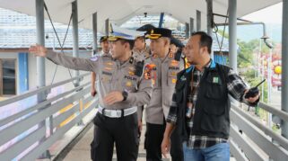 Pelabuhan ASDP Ketapang Banyuwangi saat peninjauan.